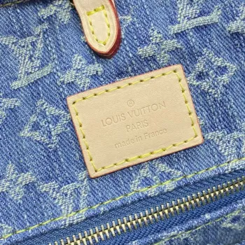 LV M46871 Louis Vuitton OnTheGo MM Tote Bag Monogram Denim