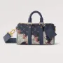 LV  M46804 Louis Vuitton Keepall Bandoulière 25 Bag Ink Blue
