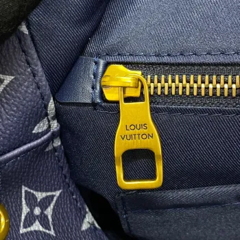 LV M46805 Louis Vuitton Christopher MM Backpack Ink Blue