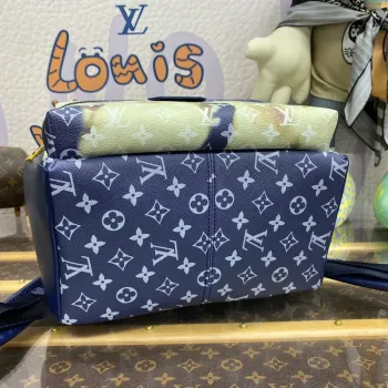 LV M46806 Louis Vuitton Discovery Backpack PM M46553 Ink Blue