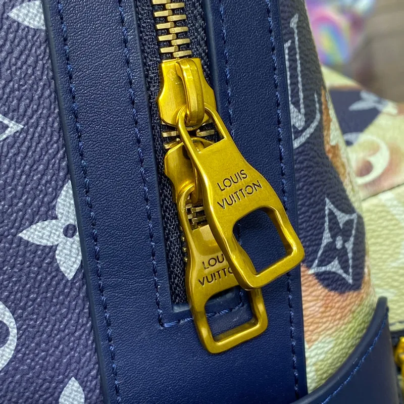 LV M46806 Louis Vuitton Discovery Backpack PM M46553 Ink Blue