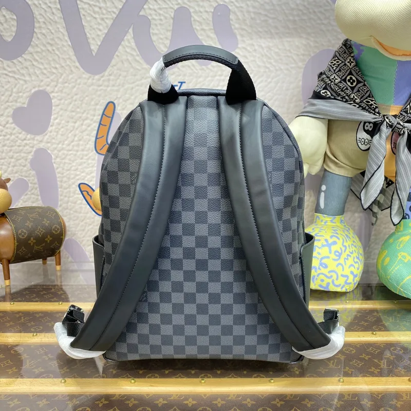 LV N40514 Louis Vuitton Discovery Backpack PM Damier Graphite coated canvas