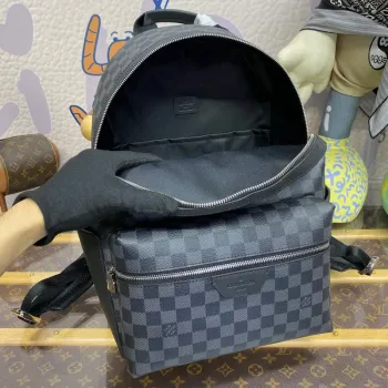 LV N40514 Louis Vuitton Discovery Backpack PM Damier Graphite coated canvas