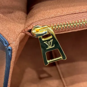 LV M57346 Louis Vuitton M57345 Lockme Shopper M57347 Bag Grained Calf Leather Brown