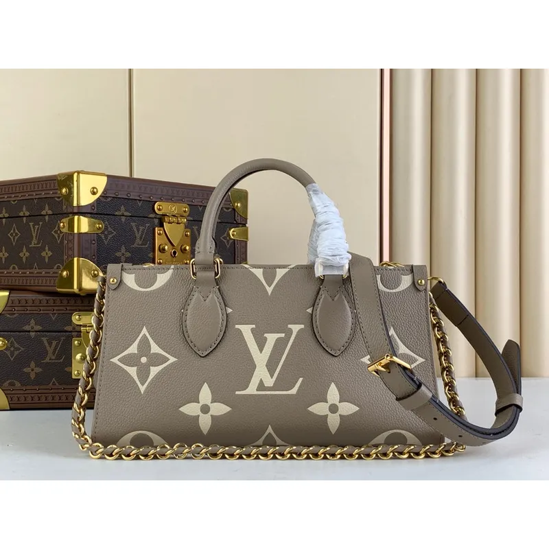 LV M23641 Louis Vuitton OnTheGo  East West Tote Bag Dove/Cream
