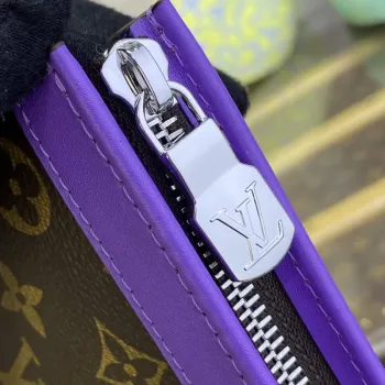 LV M82859 Louis Vuitton Pochette Voyage MM Bag Purple