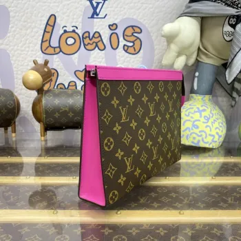 LV M82858 Louis Vuitton Pochette Voyage MM Bag Pink