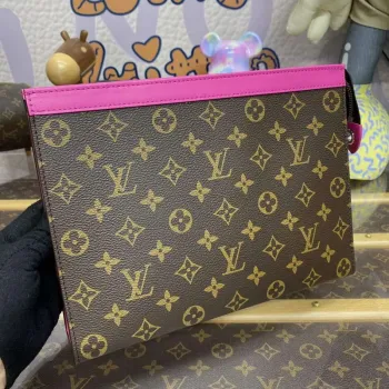 LV M82858 Louis Vuitton Pochette Voyage MM Bag Pink