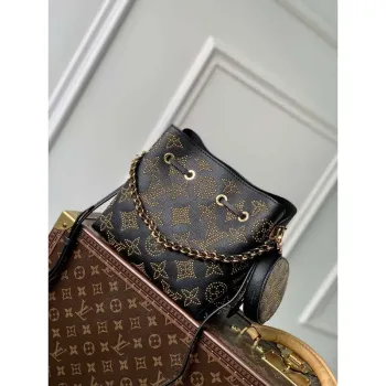 LV M23392 Louis Vuitton Bella Bucket Bag Black