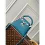 Louis Vuitton LV M23766 Capucines Mini Handbag Green