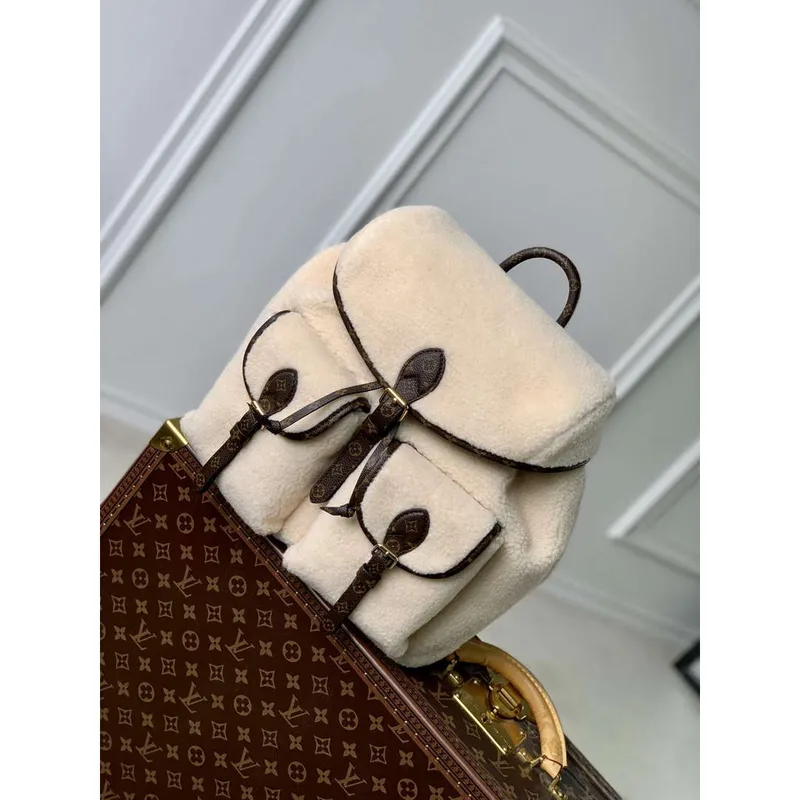 Louis Vuitton LV M23384 Backpack Cream/Brown