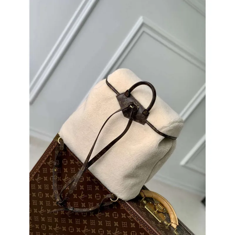 Louis Vuitton LV M23384 Backpack Cream/Brown