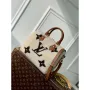 Louis Vuitton LV M23468 Speedy Bandoulière 25 Bag Cream/Brown