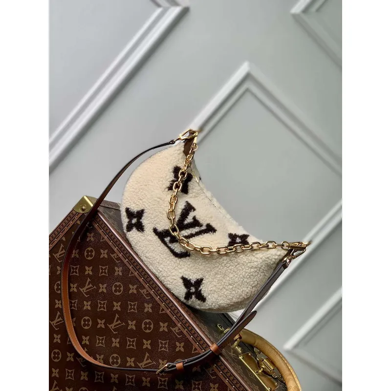 Louis Vuitton LV M23321 Over The Moon Bag Cream/Brown