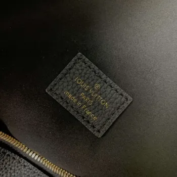 Louis Vuitton LV M46725 Loop Hobo Bag Monogram Empreinte Black