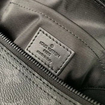 Louis Vuitton LV M46796 Soft Polochon MM Monogram Eclipse