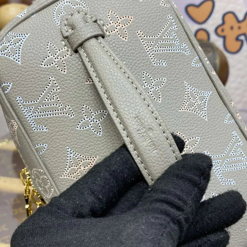 LV M23550 Louis Vuitton Nice Mini Vanity Case Gray