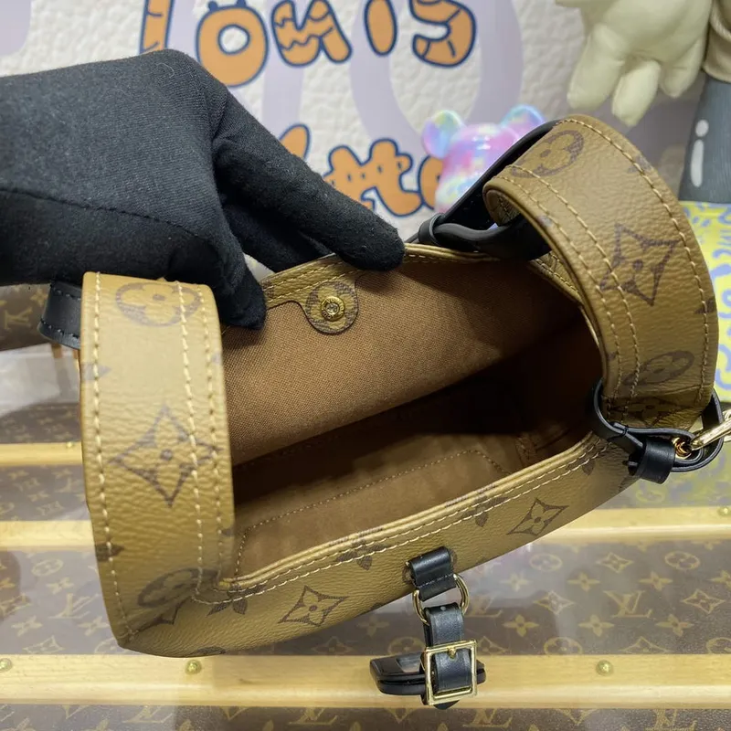 LV M46816 Louis Vuitton Atlantis BB Handbag Yellow