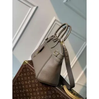 LV M22927 Louis Vuitton Lock It MM Bag Earth