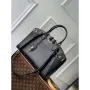 LV M22914 Louis Vuitton Lock It MM Bag Black