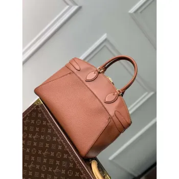 LV M22925 Louis Vuitton Lock It MM Bag Gold