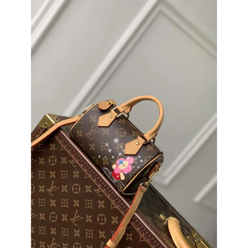 LV M82624 Louis Vuitton Nano Speedy Bag Pink