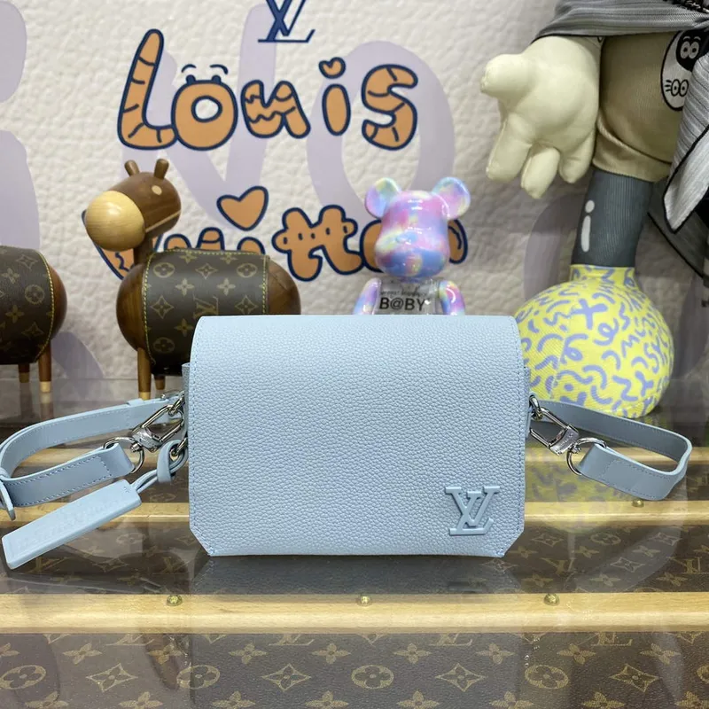 LV M82804 Louis Vuitton Fastline Wearable Wallet Cloud Blue