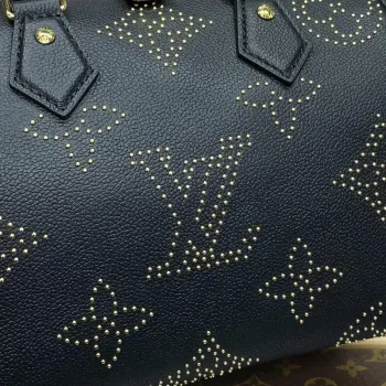 LV M46736 Louis Vuitton Speedy Bandoulière 25 Handbag Black