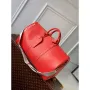 LV M23721 Louis Vuitton Keepall Bandoulière 50 Bag Vermillion Red