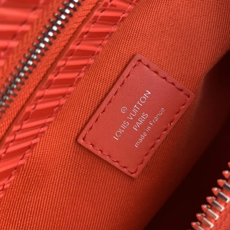 LV M23721 Louis Vuitton Keepall Bandoulière 50 Bag Vermillion Red