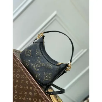 LV M46735 Louis Vuitton Bagatelle Handbag Black