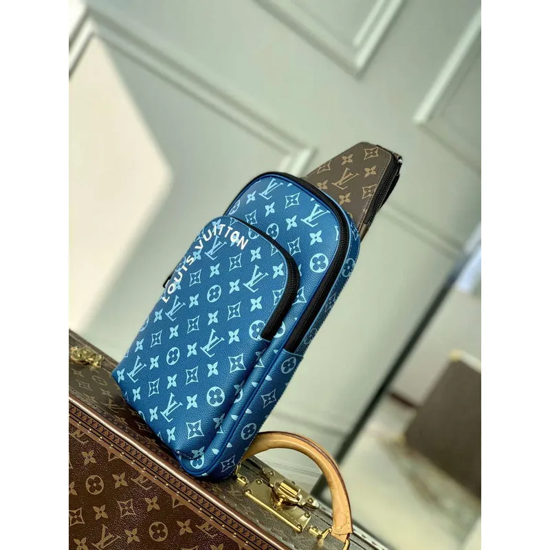 LV M23782 Louis Vuitton Avenue Slingbag NM Atlantic Blue