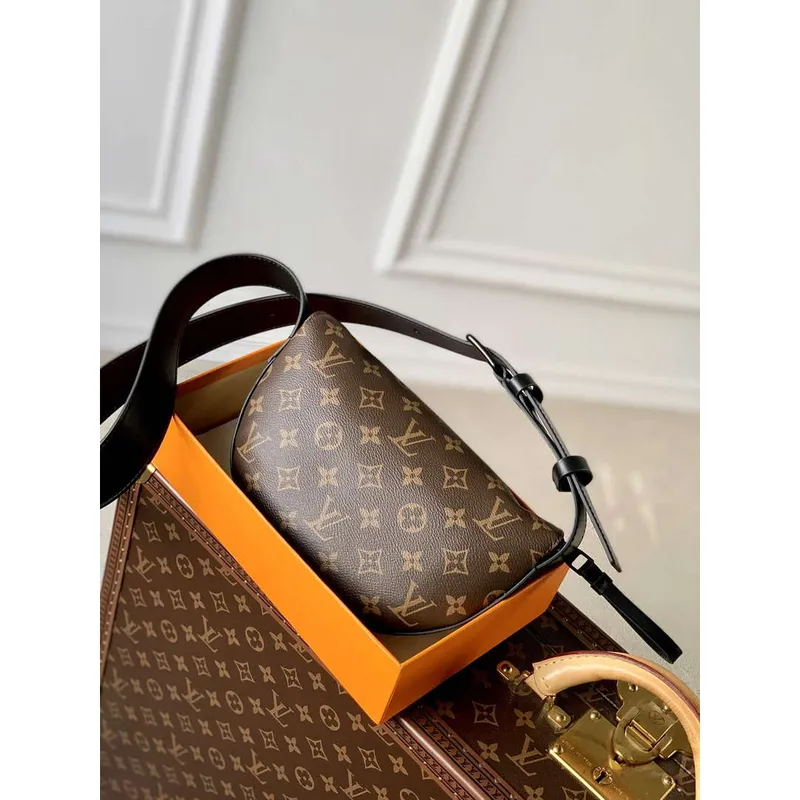 LV M23835 Louis Vuitton LV Moon Crossbody Monogram Brown