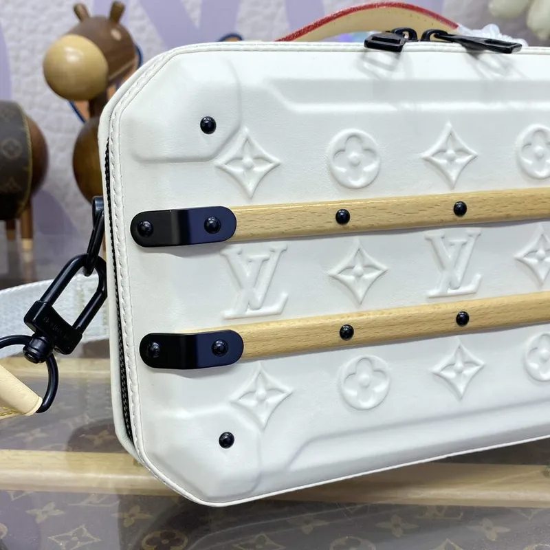 LV M21950 Louis Vuitton Future Trunk Bag White
