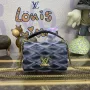 LV M23569 Louis Vuitton GO 14 MM Handbag Black/Pink