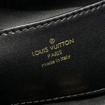 LV M23569 Louis Vuitton GO 14 MM Handbag Black/Pink