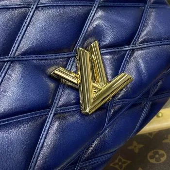 LV M23682 Louis Vuitton GO 14 MM Bag Navy Blue