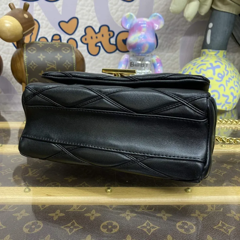 LV M22891 Louis Vuitton GO 14 MM Bag Black