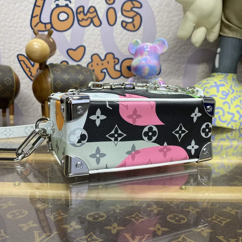 LV M23144 Louis Vuitton Mini Soft Trunk Bag Multicolor
