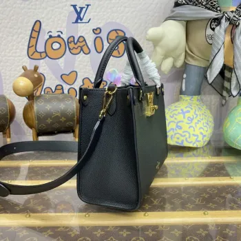 LV M22311 Louis Vuitton Lock & Go Handbag Black