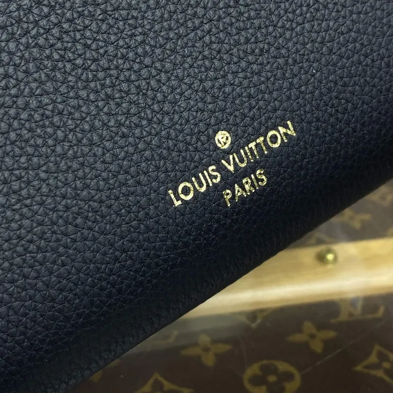 LV M22311 Louis Vuitton Lock & Go Handbag Black