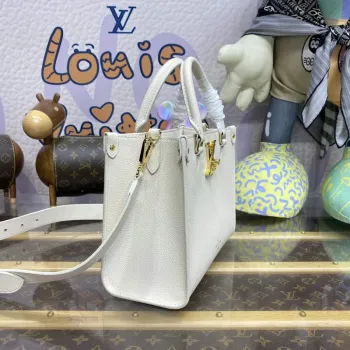 LV M23637 Louis Vuitton Lock & Go Handbag Quartz