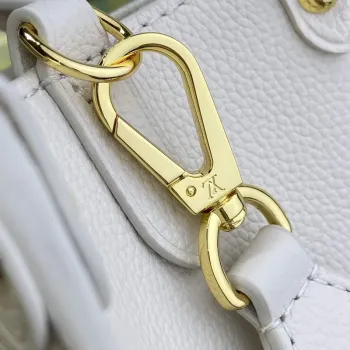 LV M23637 Louis Vuitton Lock & Go Handbag Quartz