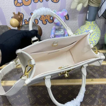 LV M23637 Louis Vuitton Lock & Go Handbag Quartz