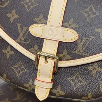 LV M46740 Louis Vuitton Saumur BB Saddle Bag Brown
