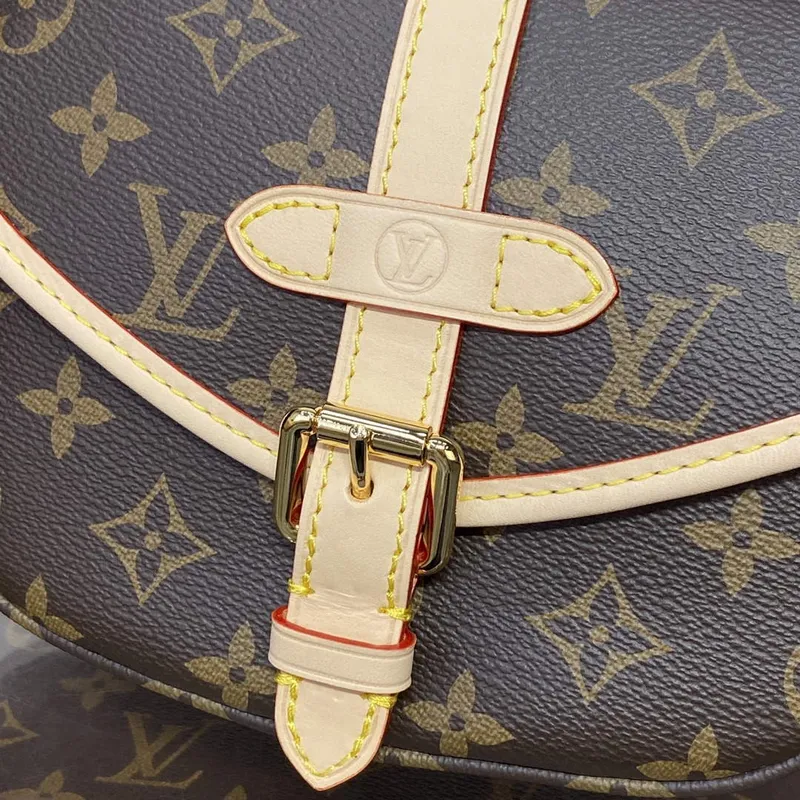 LV M46740 Louis Vuitton Saumur BB Saddle Bag Brown