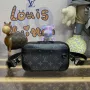 LV M82542 Louis Vuitton Nano Alpha Bag Black
