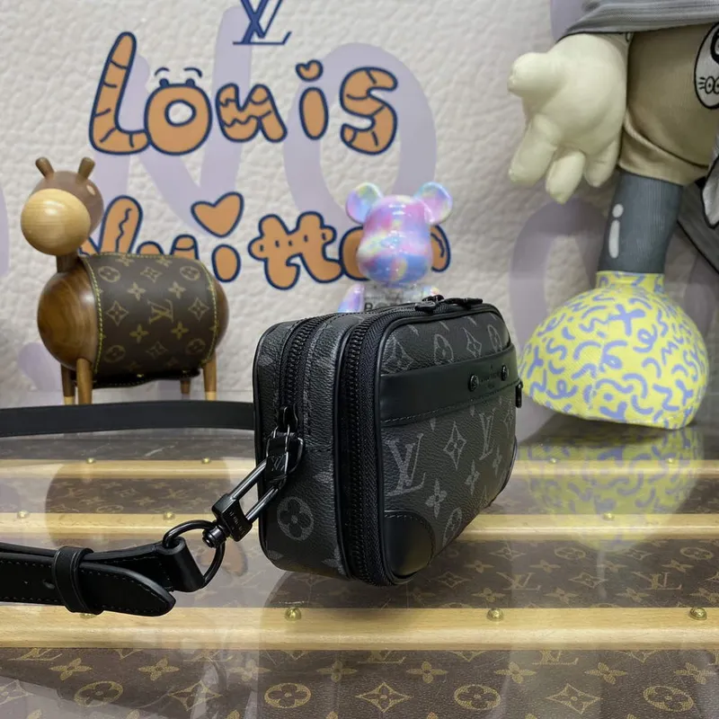 LV M82542 Louis Vuitton Nano Alpha Bag Black