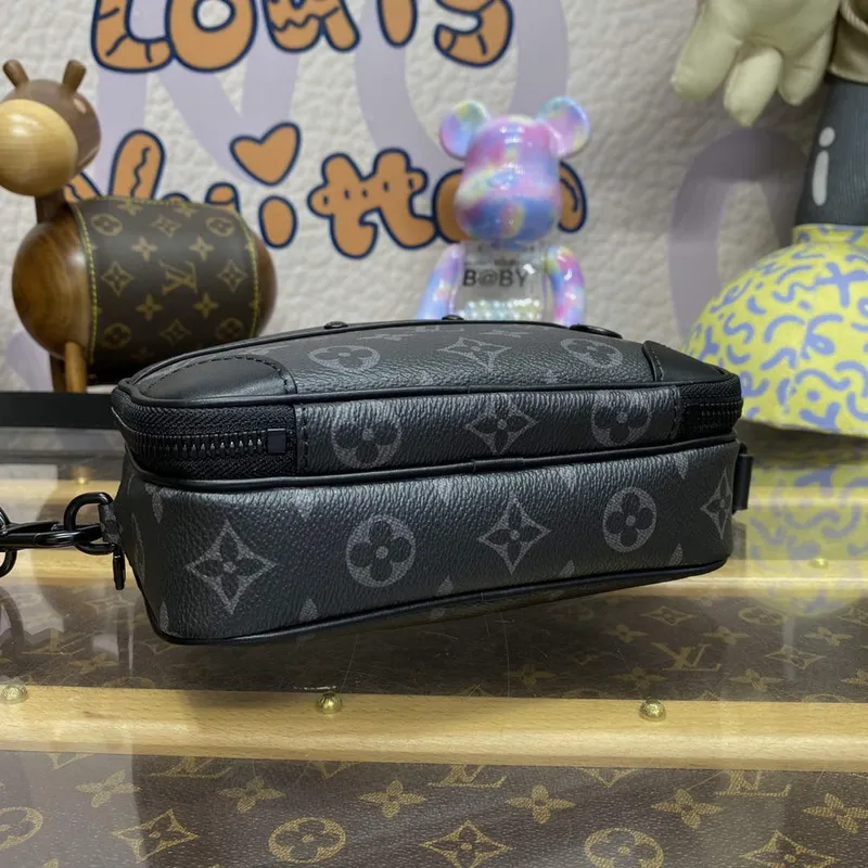 LV M82542 Louis Vuitton Nano Alpha Bag Black
