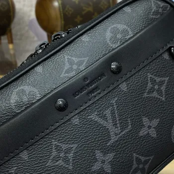 LV M82542 Louis Vuitton Nano Alpha Bag Black